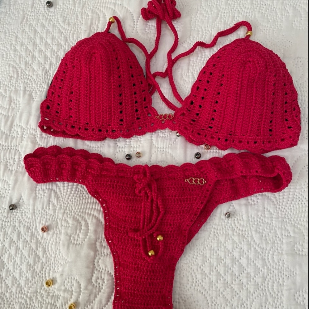 Crochet bikini set